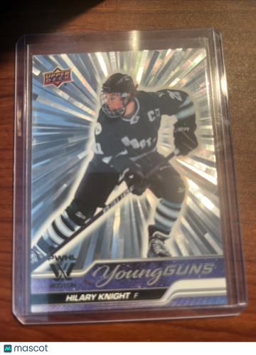 2024 Upper Deck Hilary Knight #62 Outburst Rookie