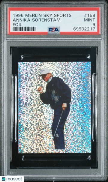 1996 Merlin Sky Sports Annika Sorenstam #158 PSA 9