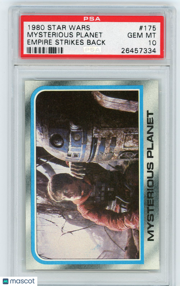 1980 Star Wars Empire Strikes Back Mysterious Planet #175 PSA 10