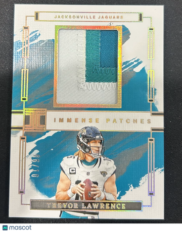 2024 Panini Impeccable Football Trevor Lawrence #IP-TLE /10 Patch