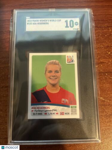 2015 Panini FIFA Women's World Cup Canada Album Stickers Ada Hegerberg Rookie 10