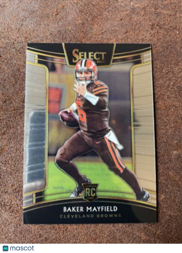2018 Panini Select Baker Mayfield #30 Rookie RC Cleveland Browns