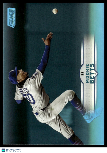 2025 Stadium Club Mookie Betts #160 Light Blue Foil