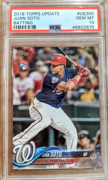 2018 Topps Update US300 Juan Soto RC Rookie