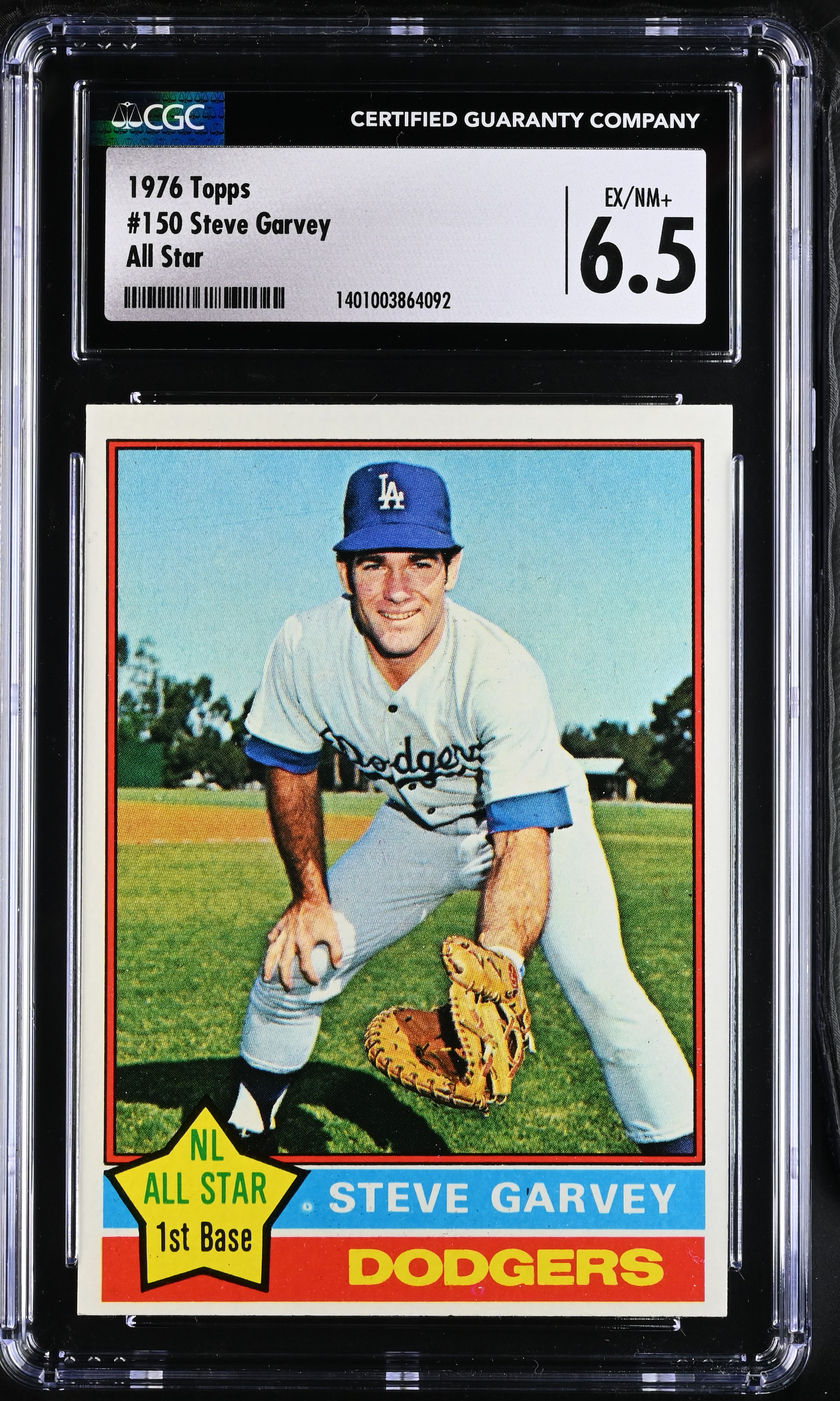 1976 Topps Steve Garvey #150 All Star CGC 6.5 P1370