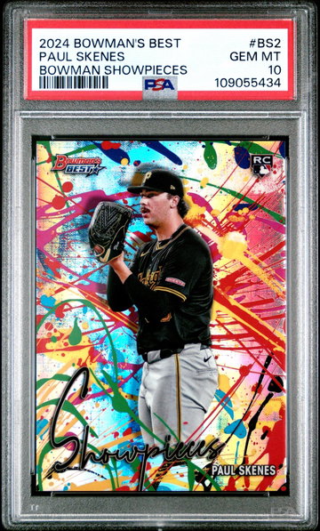 2024 Best Bowman Showpieces Paul Skenes #BS2 PSA 10