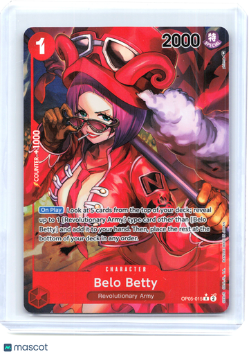 Awakening of the New Era Belo Betty Holo Rare (Alt Art) #OP05-015