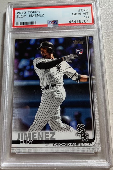 2019 Topps Series 2 Eloy Jimenez RC PSA 10