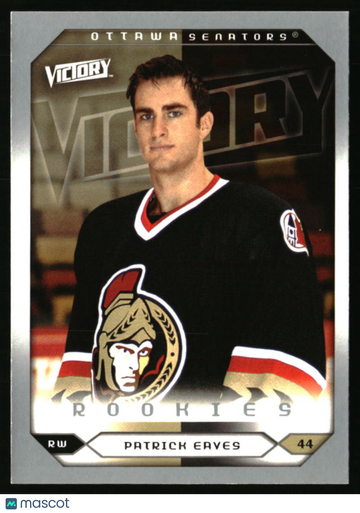 2005-06 Upper Deck Patrick Eaves #295 2005-06 Upper Deck Victory Update Ottawa Senators