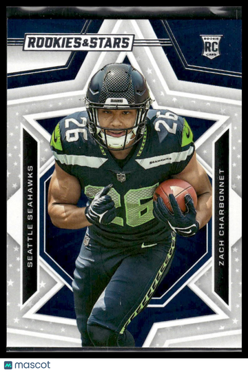2023 Panini Rookies & Stars Zach Charbonnet #199 RC