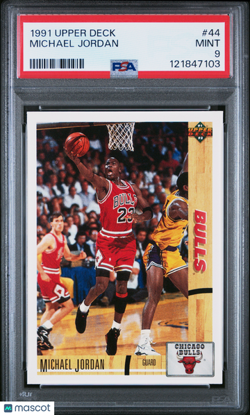 1991 Upper Deck Michael Jordan #44 PSA 9