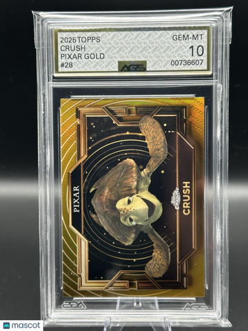 2025 Topps Chrome Pixar GOLD AGS 10