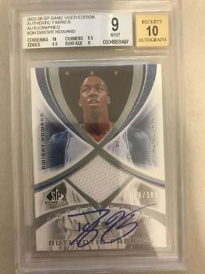 2005-06 Dwight Howard  SP  Game used Addition