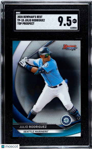 2020 Bowman's Best Julio Rodriguez #TP-15 Top Prospect SGC 9.5