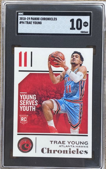 Trae Young Panini Chronicles SGC 10