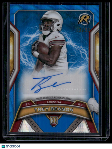 2025 Topps Resurgence Trey Benson #RRS-TB Blue /99 RC Topps