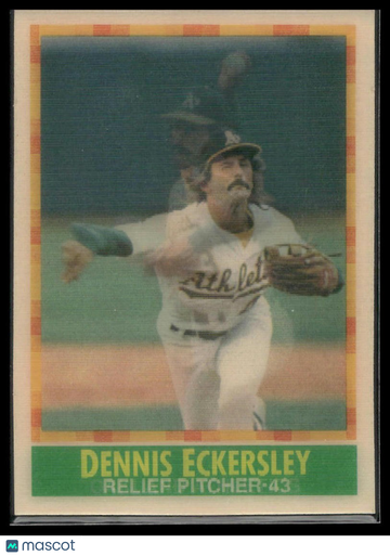 1990 Sportflics Dennis Eckersley #170