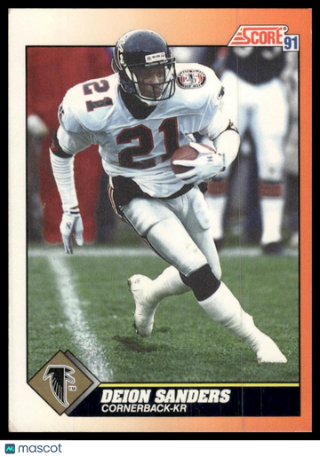 1991 Score Deion Sanders #395