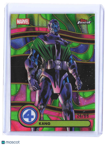 2026 Topps Finest Marvel Kang 24/99 Blacklight Uncommon #BL-047