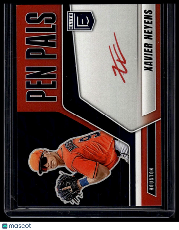 2026 Donruss Elite Xavier Neyens #PP-XN Pen Pals Red