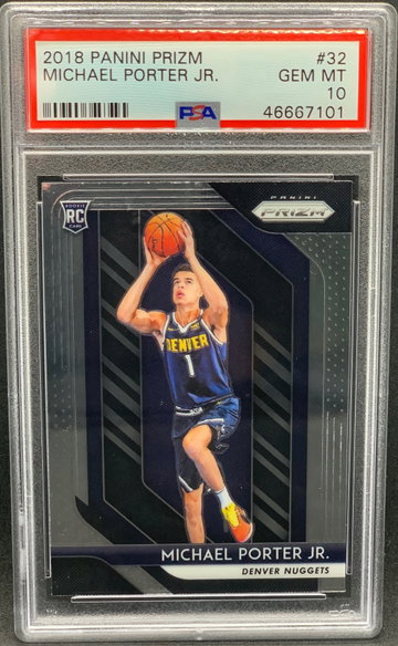 Michael Porter Jr. 2018 Panini Prizm PSA 10