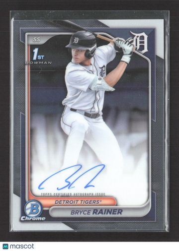 2024 Bowman Chrome Bryce Rainer #CPA-BR 1st Bowman