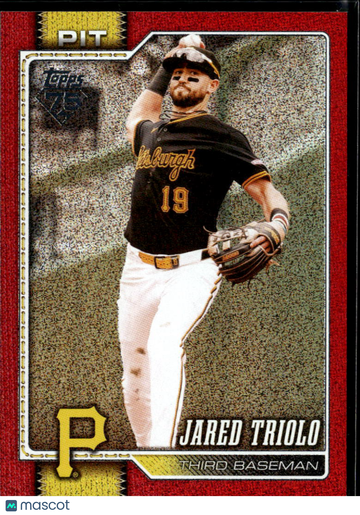 2026 Topps Series Two Jared Triolo #528 Red