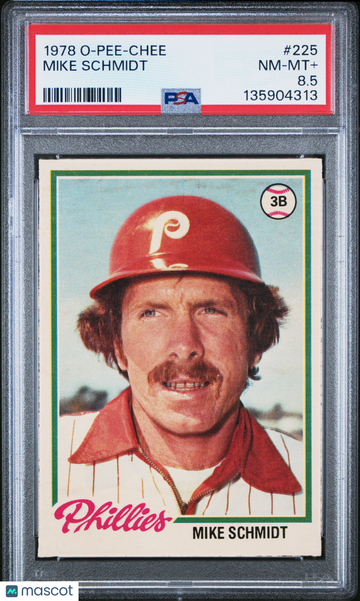 1978 O-Pee-Chee Mike Schmidt #225 PSA 8.5