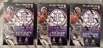 3X 2019-20 Illusions Basketball Blaster Boxes