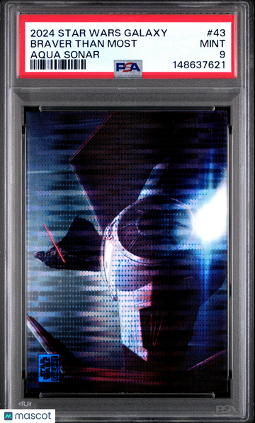 2024 Topps Chrome Star Wars Galaxy Braver Than Most #43 PSA 9