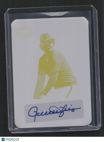 2024 Press Pass Premium Baseball Rollie Fingers #RA-RF1 PLATE /1 ,Plate,AU,SN