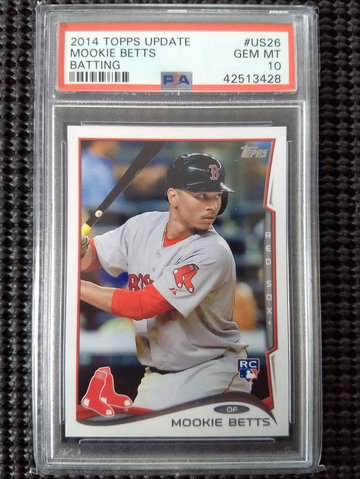 2014 Topps Update Mookie Betts 