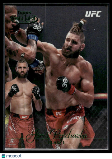 2024 Topps Gold Label UFC Jiri Prochazka #86 Class 1 Green