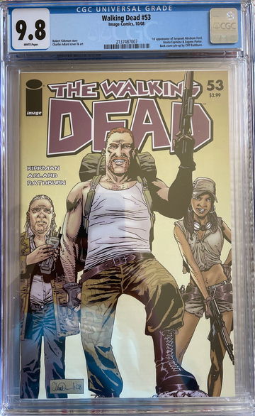 Walking Dead #53 CGC 9.8 - Multiple 1st Appearances!!!