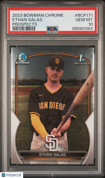 2023 Bowman Chrome Prospects Ethan Salas #BCP171 PSA 10