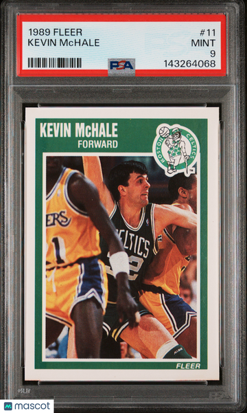 1989 Fleer Kevin Mchale #11 PSA 9