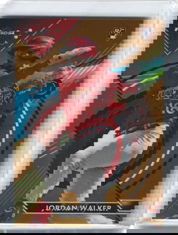 JORDAN WALKER 2023 TOPPS FINEST GOLD ROOKIE #26/50 -CARDINALS!!!