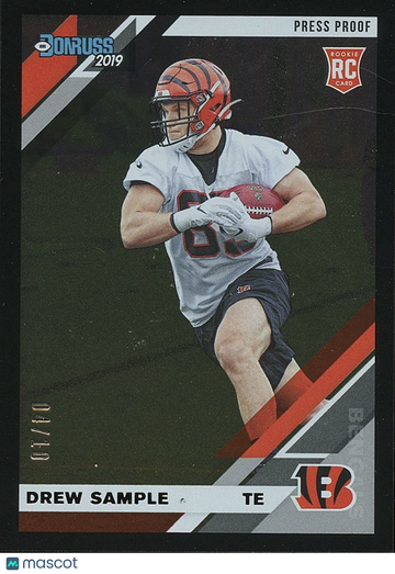 2019 Drew Sample Rookie Donruss