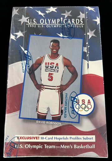 1992 IMPEL U.S. OLYMPIC HOPEFULS BASKETBALL BOX FACTORY SEALED