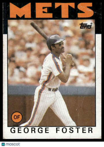 1986 Topps George Foster #680