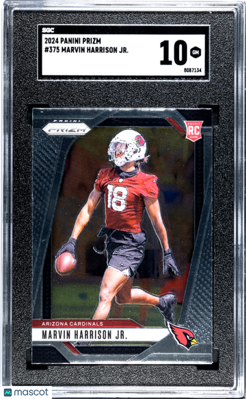 2024 Panini Prizm Marvin Harrison JR. #375 SGC 10