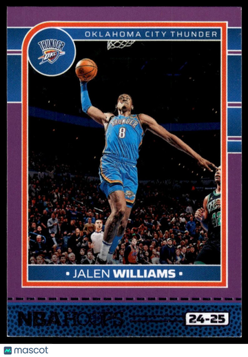 2024-25 Hoops Jalen Williams #201 Purple