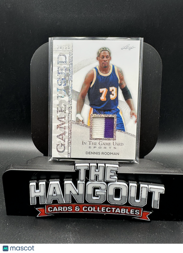 2025 Leaf In The Game Used Sports Dennis Rodman #GM-10 Game-used memorabilia