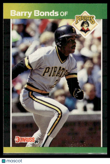 1989 Donruss Barry Bonds #92