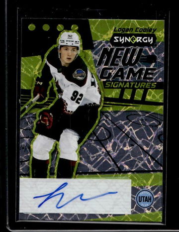 2024 Upper Deck Synergy #NGS-13 Logan Cooley New Game Signatures Auto