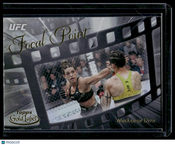 2024 Topps Gold Label UFC Mackenzie Dern #FP-10 Focal Point
