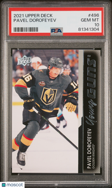 2021-2022 Upper Deck Pavel Dorofeyev #496 PSA 10