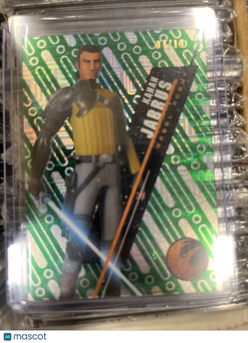 2016 Topps Star Wars High Tek - [Base] - Pattern 1 Orange Magma D #SW-38