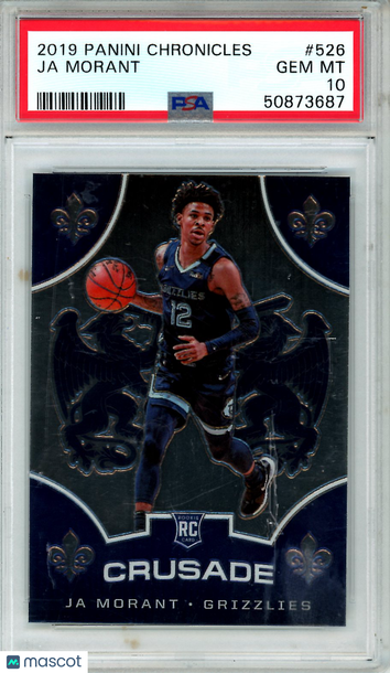 2019 Panini Chronicles Ja Morant #526 Rookie PSA 10