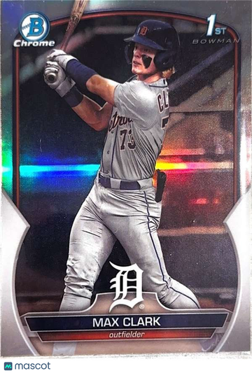 2023 Bowman Draft - Chrome Refractor Max Clark #BDC-76
